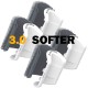 3.0 Soft Cat Brush, Massage Corner for Cats, Self Groomer, Cat Loves Corner Brush, Cat Toy with Catnip, for Massage, Tickling Fur Removal, Pack of 4 3.0 Soft Cat Brush, Massage Corner for Cats, Self Groomer, Cat Loves Corner Brush, Cat Toy with Catnip, for Massage, Tickling Fur Removal, Pack of 4