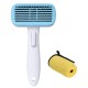 AURMOO Dog Brush, Cat Brush, Dog Brush, Pet Brush, Dog Cat Cleaning Brush with 1 Piece Pet Cleaning Towels, Pet Hair Brush for Long Hair and Short Hair, Grey/White AURMOO Dog Brush, Cat Brush, Dog Brush, Pet Brush, Dog Cat Cleaning Brush with 1 Piece Pet Cleaning Towels, Pet Hair Brush for Long Hair and Short Hair, Grey/White