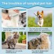 Adiwo Pet Knotting Comb, Cat Dematting Knife with Steel Blade Knot Comb Hair Removal Tool Knot Remover Cat Perfect for Pet Removes Undercoat Tangles with Comb Adiwo Pet Knotting Comb, Cat Dematting Knife with Steel Blade Knot Comb Hair Removal Tool Knot Remover Cat Perfect for Pet Removes Undercoat Tangles with Comb