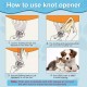 Adiwo Pet Knotting Comb, Cat Dematting Knife with Steel Blade Knot Comb Hair Removal Tool Knot Remover Cat Perfect for Pet Removes Undercoat Tangles with Comb Adiwo Pet Knotting Comb, Cat Dematting Knife with Steel Blade Knot Comb Hair Removal Tool Knot Remover Cat Perfect for Pet Removes Undercoat Tangles with Comb