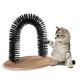 Arch Cat Groom Self-Care Cat Toy Cat Self Groomer, Massager and Cat Scratcher, Scratching Arch Kitten Massaging Pet Self Grooming Bristle Groomer Toy Perfect for Playing Arch Cat Groom Self-Care Cat Toy Cat Self Groomer, Massager and Cat Scratcher, Scratching Arch Kitten Massaging Pet Self Grooming Bristle Groomer Toy Perfect for Playing