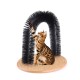 Arch Cat Groom Self-Care Cat Toy Cat Self Groomer, Massager and Cat Scratcher, Scratching Arch Kitten Massaging Pet Self Grooming Bristle Groomer Toy Perfect for Playing Arch Cat Groom Self-Care Cat Toy Cat Self Groomer, Massager and Cat Scratcher, Scratching Arch Kitten Massaging Pet Self Grooming Bristle Groomer Toy Perfect for Playing