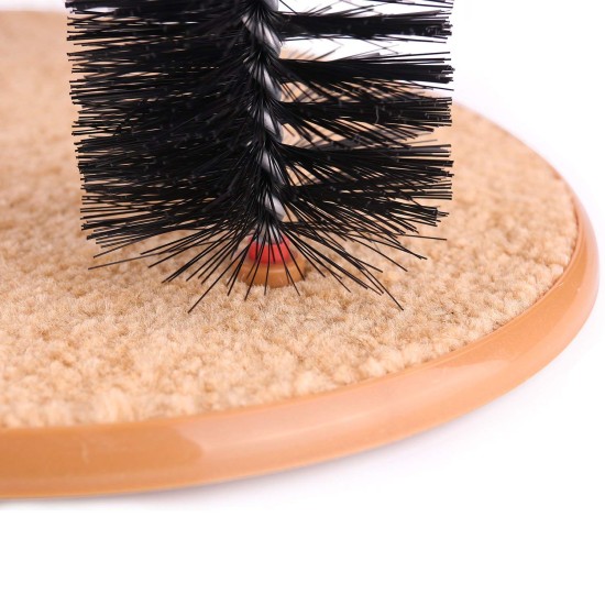 Arch Cat Groom Self-Care Cat Toy Cat Self Groomer, Massager and Cat Scratcher, Scratching Arch Kitten Massaging Pet Self Grooming Bristle Groomer Toy Perfect for Playing Arch Cat Groom Self-Care Cat Toy Cat Self Groomer, Massager and Cat Scratcher, Scratching Arch Kitten Massaging Pet Self Grooming Bristle Groomer Toy Perfect for Playing