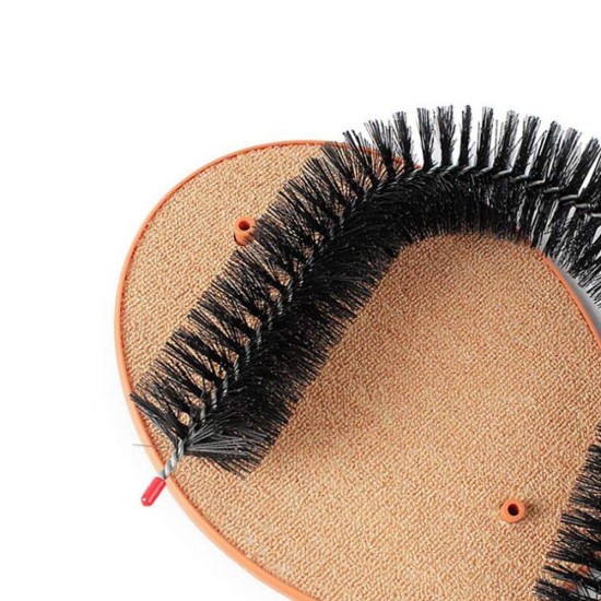 Arch Cat Groom Self-Care Cat Toy Cat Self Groomer, Massager and Cat Scratcher, Scratching Arch Kitten Massaging Pet Self Grooming Bristle Groomer Toy Perfect for Playing Arch Cat Groom Self-Care Cat Toy Cat Self Groomer, Massager and Cat Scratcher, Scratching Arch Kitten Massaging Pet Self Grooming Bristle Groomer Toy Perfect for Playing
