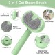 BIRDTOBR Steamy Cat Brush, 3-in-1 Cat Brush with Steam, Multifunctional Cat Spray Massage Comb, Steamy Cat Brush, Eliminate Flying Hair with One Button for Cats and Dogs, White BIRDTOBR Steamy Cat Brush, 3-in-1 Cat Brush with Steam, Multifunctional Cat Spray Massage Comb, Steamy Cat Brush, Eliminate Flying Hair with One Button for Cats and Dogs, White