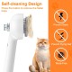 BIRDTOBR Steamy Cat Brush, 3-in-1 Cat Brush with Steam, Multifunctional Cat Spray Massage Comb, Steamy Cat Brush, Eliminate Flying Hair with One Button for Cats and Dogs, White BIRDTOBR Steamy Cat Brush, 3-in-1 Cat Brush with Steam, Multifunctional Cat Spray Massage Comb, Steamy Cat Brush, Eliminate Flying Hair with One Button for Cats and Dogs, White