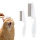 BLMHTWO Pack of 2 Flea Combs for Cats, Flea Comb Dogs White Professional Tick Comb for Dogs Fine Tooth Pet Care Comb for Removal of Fleas Hair Tear Marks Stains BLMHTWO Pack of 2 Flea Combs for Cats, Flea Comb Dogs White Professional Tick Comb for Dogs Fine Tooth Pet Care Comb for Removal of Fleas Hair Tear Marks Stains