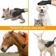 BYETOO [Upgrade Version] Pet Grooming Glove-Gentle Deshedding Brush Glove-Efficient Pet Hair Remover Mitt-Massage Tool with Enhanced Five Finger Design-for Dogs & Cats with Long & Short Fur
