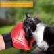 BYETOO [Upgrade Version] Pet Grooming Glove-Gentle Deshedding Brush Glove-Efficient Pet Hair Remover Mitt-Massage Tool with Enhanced Five Finger Design-for Dogs & Cats with Long & Short Fur