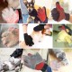 BYETOO [Upgrade Version] Pet Grooming Glove-Gentle Deshedding Brush Glove-Efficient Pet Hair Remover Mitt-Massage Tool with Enhanced Five Finger Design-for Dogs & Cats with Long & Short Fur