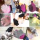 BYETOO [Upgrade Version] Pet Grooming Glove-Gentle Deshedding Brush Glove-Efficient Pet Hair Remover Mitt-Massage Tool with Enhanced Five Finger Design-for Dogs & Cats with Long & Short Fur