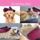 BYETOO [Upgrade Version] Pet Grooming Glove-Gentle Deshedding Brush Glove-Efficient Pet Hair Remover Mitt-Massage Tool with Enhanced Five Finger Design-for Dogs & Cats with Long & Short Fur