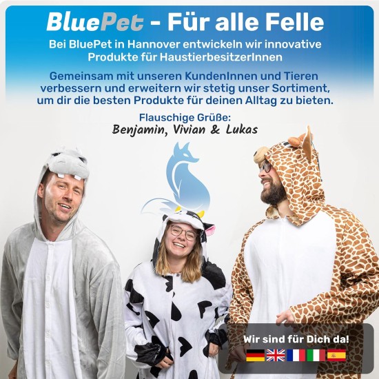 BluePet Magic Comb Patented with Rotating & Yielding Tines I Gently Removes Knots & Detangles the Fur I Dog Comb Cat Comb for Long Hair Dogs & Cats BluePet Magic Comb Patented with Rotating & Yielding Tines I Gently Removes Knots & Detangles the Fur I Dog Comb Cat Comb for Long Hair Dogs & Cats