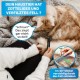 BluePet Magic Comb Patented with Rotating & Yielding Tines I Gently Removes Knots & Detangles the Fur I Dog Comb Cat Comb for Long Hair Dogs & Cats