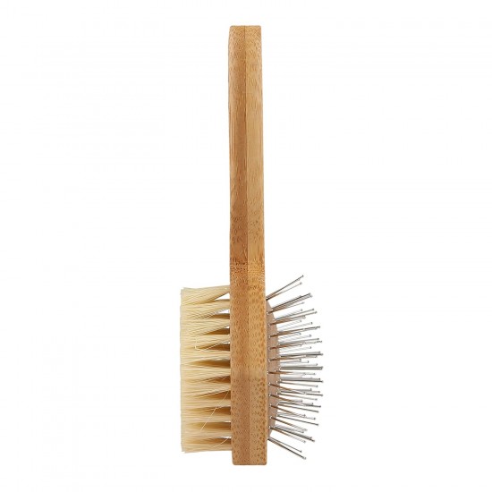 Burt's Bees Slicker Brush for Cats | Cat Brush Removes Loose Fur and Prevents Tangles | Slicker Brush for Cats | Cat Brushes for Grooming | Ideal for Daily Grooming Burt's Bees Slicker Brush for Cats | Cat Brush Removes Loose Fur and Prevents Tangles | Slicker Brush for Cats | Cat Brushes for Grooming | Ideal for Daily Grooming
