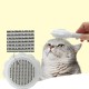 CAPASTEC Haustierbürste, Reinigungsbürste für Katzen und Hunde, Blumenförmige Haustierpflegebürste, Einfache Entfilzungsbürste für Haarmassage drinnen und draußen, Weiß CAPASTEC Haustierbürste, Reinigungsbürste für Katzen und Hunde, Blumenförmige Haustierpflegebürste, Einfache Entfilzungsbürste für Haarmassage drinnen und draußen, Weiß