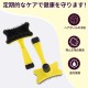 CAPASTEC Pet Brush, Cleaning Brush for Cats and Dogs, Pet Grooming Brush, Hair Removal Brush for Indoor and Outdoor Massage, Yellow CAPASTEC Pet Brush, Cleaning Brush for Cats and Dogs, Pet Grooming Brush, Hair Removal Brush for Indoor and Outdoor Massage, Yellow