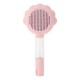 CAPASTEC Spray Cat Brush, Pet Steam Brush with Trigger Button and Tank for Cats and Dogs, Spray Cat Brush for Hair Removal, Pink CAPASTEC Spray Cat Brush, Pet Steam Brush with Trigger Button and Tank for Cats and Dogs, Spray Cat Brush for Hair Removal, Pink