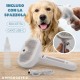 Cat Brush - Cat Steam Brush 3 in 1 - Steam Brush for Dogs - Cat Brush with Steam, Rechargeable with USB Cable MYDOGGYE Cat Brush - Cat Steam Brush 3 in 1 - Steam Brush for Dogs - Cat Brush with Steam, Rechargeable with USB Cable MYDOGGYE
