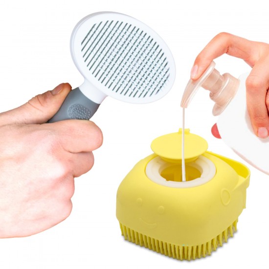 Cat Brush Fellkamm für Haustiere, Katzenbürste mit Wasser, Haarentferner für Katzen und Hunde, Haarbürste für Katzen, Haarentferner, komplettes Pflegewerkzeug für Haustiere Cat Brush Fellkamm für Haustiere, Katzenbürste mit Wasser, Haarentferner für Katzen und Hunde, Haarbürste für Katzen, Haarentferner, komplettes Pflegewerkzeug für Haustiere