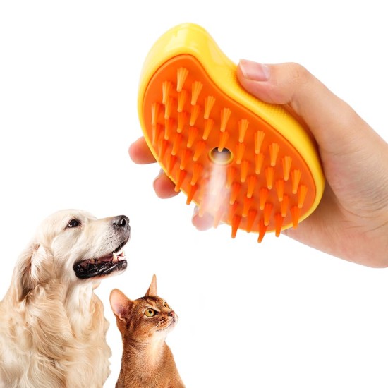 Cat Brush with Spray, Pet Hair Removal Comb with Water, Cat Brush Short Hair, Cat Brush with Water, Electric Cat Detangling Comb for Cleaning Pets (Green) Cat Brush with Spray, Pet Hair Removal Comb with Water, Cat Brush Short Hair, Cat Brush with Water, Electric Cat Detangling Comb for Cleaning Pets (Green)