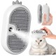 Cat Brush with Steam & Release Button, Rechargeable Steam Brush for Cat Dogs, Spray Pet Hair Brush, Massage Steamer Comb for Long Hair and Short Hair for Removing Loose Fur and Dirt Cat Brush with Steam & Release Button, Rechargeable Steam Brush for Cat Dogs, Spray Pet Hair Brush, Massage Steamer Comb for Long Hair and Short Hair for Removing Loose Fur and Dirt