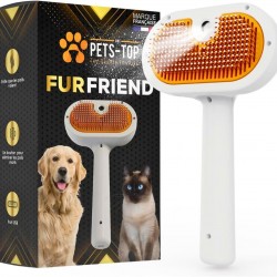 Cat Brush with Steam, 3-in-1 Steam Brush for Cats FurFriend Brush for Pet Hair for Dogs and Cats Cat Brush with Steam, 3-in-1 Steam Brush for Cats FurFriend Brush for Pet Hair for Dogs and Cats