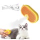 Cat Brush with Steam, 3-in-1 Steam Brush for Cats with Spray, Self-Cleaning Dog Brush with Steam Pets Care and Hair Removal for Long/Short Hair Cat Brush with Steam, 3-in-1 Steam Brush for Cats with Spray, Self-Cleaning Dog Brush with Steam Pets Care and Hair Removal for Long/Short Hair