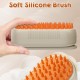 Cat Brush with Steam, 3-in-1 Steamy Brush Cat, Silicone Massage Care Brush for Dandruff, Cat Brush to Reduce Static Flying Hair Cat Brush with Steam, 3-in-1 Steamy Brush Cat, Silicone Massage Care Brush for Dandruff, Cat Brush to Reduce Static Flying Hair