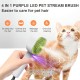 Cat Brush with Steam, 4 in 1 Steam Brush Cat Brush, Steam Brush for Grooming Cats and Dogs, Clean Pet Hair from the Brush, Self-Cleaning Antistatic Brush Cat Brush with Steam, 4 in 1 Steam Brush Cat Brush, Steam Brush for Grooming Cats and Dogs, Clean Pet Hair from the Brush, Self-Cleaning Antistatic Brush