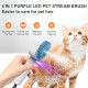 Cat Brush with Steam, 4 in 1 Steam Brush Cat Brush, Steam Brush for Grooming Cats and Dogs, Clean Pet Hair from the Brush, Self-Cleaning Antistatic Brush Cat Brush with Steam, 4 in 1 Steam Brush Cat Brush, Steam Brush for Grooming Cats and Dogs, Clean Pet Hair from the Brush, Self-Cleaning Antistatic Brush
