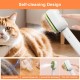 Cat Brush with Steam, 4 in 1 Steam Brush Cat Brush, Steam Brush for Grooming Cats and Dogs, Clean Pet Hair from the Brush, Self-Cleaning Antistatic Brush Cat Brush with Steam, 4 in 1 Steam Brush Cat Brush, Steam Brush for Grooming Cats and Dogs, Clean Pet Hair from the Brush, Self-Cleaning Antistatic Brush