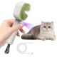 Cat Brush with Steam, 4 in 1 Steam Brush Cat Brush, Steam Brush for Grooming Cats and Dogs, Clean Pet Hair from the Brush, Self-Cleaning Antistatic Brush Cat Brush with Steam, 4 in 1 Steam Brush Cat Brush, Steam Brush for Grooming Cats and Dogs, Clean Pet Hair from the Brush, Self-Cleaning Antistatic Brush