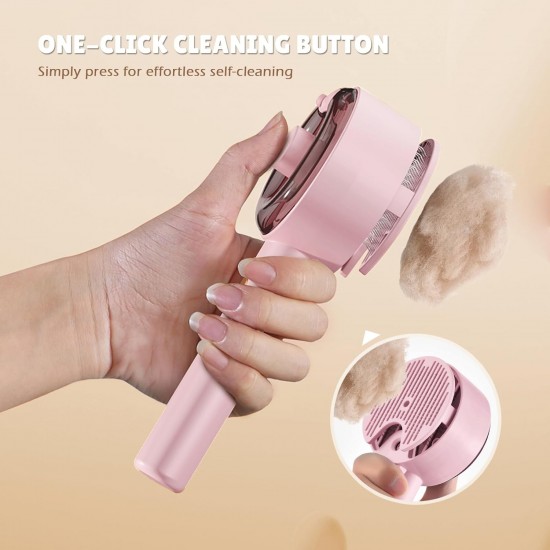 Cat Brush with Steam, 4-in-1 Steam Brush, Cat Brush with Water, Clean Pet Hair from the Brush with One Button, Cat Brush, Hair Brushes for Dogs and Cats (Grey) Cat Brush with Steam, 4-in-1 Steam Brush, Cat Brush with Water, Clean Pet Hair from the Brush with One Button, Cat Brush, Hair Brushes for Dogs and Cats (Grey)