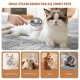 Cat Brush with Steam, 4-in-1 Steam Brush, Cat Brush with Water, Clean Pet Hair from the Brush with One Button, Cat Brush, Hair Brushes for Dogs and Cats (Grey) Cat Brush with Steam, 4-in-1 Steam Brush, Cat Brush with Water, Clean Pet Hair from the Brush with One Button, Cat Brush, Hair Brushes for Dogs and Cats (Grey)
