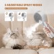 Cat Brush with Steam, 4-in-1 Steam Brush, Cat Brush with Water, Clean Pet Hair from the Brush with One Button, Cat Brush, Hair Brushes for Dogs and Cats (Grey) Cat Brush with Steam, 4-in-1 Steam Brush, Cat Brush with Water, Clean Pet Hair from the Brush with One Button, Cat Brush, Hair Brushes for Dogs and Cats (Grey)