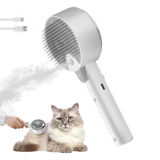 Cat Brush with Steam Brush Cat 4 in 1 Multifunctional Cat Brush Cat Steam Brush for Massage, Care and Hair Removal Pet Hair Brush Steam Brush with Water Tank and Spray Cat Brush Cat Brush with Steam Brush Cat 4 in 1 Multifunctional Cat Brush Cat Steam Brush for Massage, Care and Hair Removal Pet Hair Brush Steam Brush with Water Tank and Spray Cat Brush