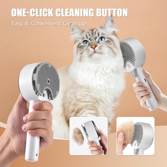 Cat Brush with Steam Brush Cat 4 in 1 Multifunctional Cat Brush Cat Steam Brush for Massage, Care and Hair Removal Pet Hair Brush Steam Brush with Water Tank and Spray Cat Brush Cat Brush with Steam Brush Cat 4 in 1 Multifunctional Cat Brush Cat Steam Brush for Massage, Care and Hair Removal Pet Hair Brush Steam Brush with Water Tank and Spray Cat Brush