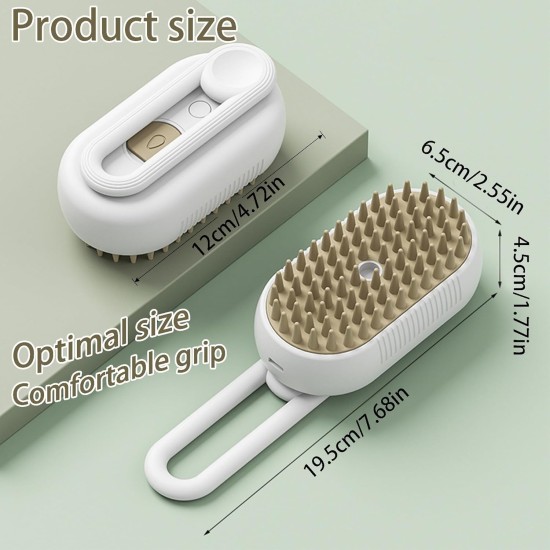 Cat Brush with Steam Cat Brush Dog Brush Steam Brush for Dogs 3 in 1 Steam Brush Cat Brush with Water, Clean Pet Hair from the Brush with One Button Cat Brush Cat Brush with Steam Cat Brush Dog Brush Steam Brush for Dogs 3 in 1 Steam Brush Cat Brush with Water, Clean Pet Hair from the Brush with One Button Cat Brush