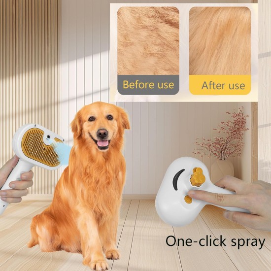 Cat Brush with Steam Cat Brush Dog Brush Steam Brush for Dogs 3 in 1 Steam Brush Cat Brush with Water, Clean Pet Hair from the Brush with One Button Cat Brush Cat Brush with Steam Cat Brush Dog Brush Steam Brush for Dogs 3 in 1 Steam Brush Cat Brush with Water, Clean Pet Hair from the Brush with One Button Cat Brush
