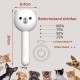 Cat Brush with Steam, Cat Brush with 2 Spray Levels and Release Button, 4-in-1 Hair Removal Spray Massage and One-Touch Self Cleaning, IPX7 Waterproof Steam Brush for Cats Dogs Pets