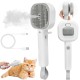 Cat Brush with Steam, Pet Dog Brush, Cat Brush, Pet Brush, Brush with Release Button for Pet Care for Removing Undercoat, Dirt and Loose Fur Cat Brush with Steam, Pet Dog Brush, Cat Brush, Pet Brush, Brush with Release Button for Pet Care for Removing Undercoat, Dirt and Loose Fur