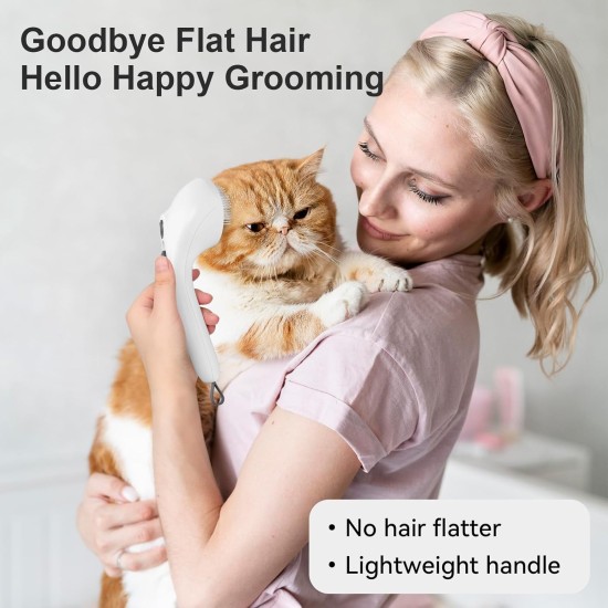 Cat Brush with Steam with Release Button, Ultra Quiet Design/Comfort Handle, Pet Steam Brush, Cat Steamy Brush, Dog Brush, Rechargeable Cats with Spray for Cats, Dogs, Rabbits Cat Brush with Steam with Release Button, Ultra Quiet Design/Comfort Handle, Pet Steam Brush, Cat Steamy Brush, Dog Brush, Rechargeable Cats with Spray for Cats, Dogs, Rabbits