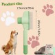 Cat Comb, Dog Comb, Flea Comb for Dogs & Cats, Cat Hair Brush with Release Button, Cat Brush for Cats with Short and Long Hair