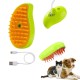 Cat Steam Brush, Dog Brush, 3 in 1 Steam Brush for Cats, Cat Comb, Dog Comb, Pet Hair Removal Comb (Green) Cat Steam Brush, Dog Brush, 3 in 1 Steam Brush for Cats, Cat Comb, Dog Comb, Pet Hair Removal Comb (Green)