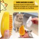 Cat Steam Brush, Dog Brush, 3 in 1 Steam Brush for Cats, Cat Comb, Dog Comb, Pet Hair Removal Comb (Green) Cat Steam Brush, Dog Brush, 3 in 1 Steam Brush for Cats, Cat Comb, Dog Comb, Pet Hair Removal Comb (Green)