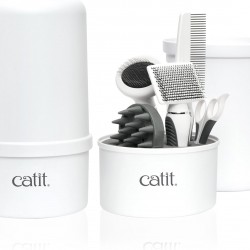 Catit Brush Set for Short or Long-Haired Cats, Short Hair Or Long Hair Grooming Kit for Cats Catit Brush Set for Short or Long-Haired Cats, Short Hair Or Long Hair Grooming Kit for Cats
