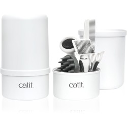 Catit Brush Set for Short or Long-Haired Cats, Short Hair Or Long Hair Grooming Kit for Cats Catit Brush Set for Short or Long-Haired Cats, Short Hair Or Long Hair Grooming Kit for Cats