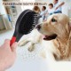 Double-Sided Pet Brush Dog Cat Puppy Grooming Comb for Removing Shedding Hair[M]Calligraphy Pens