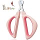 Euqvunn Cat Claw Scissors, Professional Cat Nail Scissors with Positioning Hole, Cat Claw Cutter for Kittens, Rabbits, Guinea Pigs, Birds, Puppies and Small Animals (Grey) Euqvunn Cat Claw Scissors, Professional Cat Nail Scissors with Positioning Hole, Cat Claw Cutter for Kittens, Rabbits, Guinea Pigs, Birds, Puppies and Small Animals (Grey)